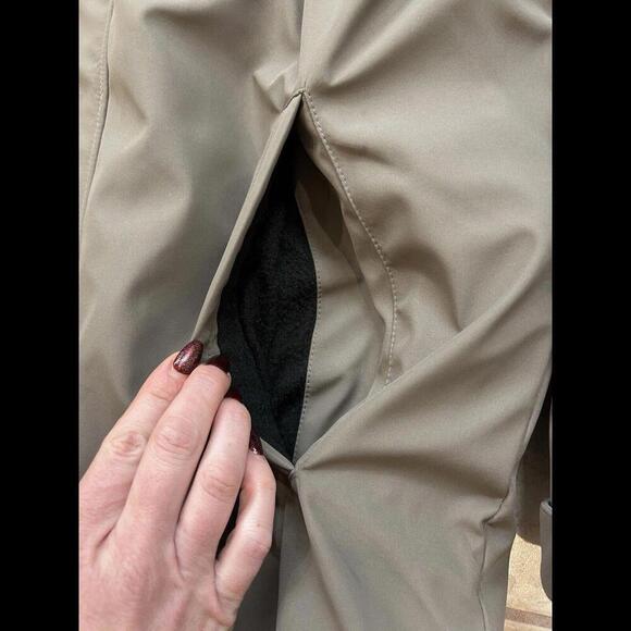 Weatherproof Men's Ultra Tech Removable Fleece Lined Hooded Jacket Large Green - Picture 5 of 15